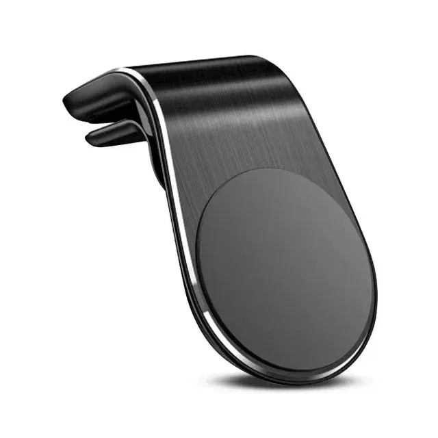 Support magnétique de téléphone pour voiture à fixation sur grille d'aération, compatible iPhone 15, Samsung et Xiaomi 7
