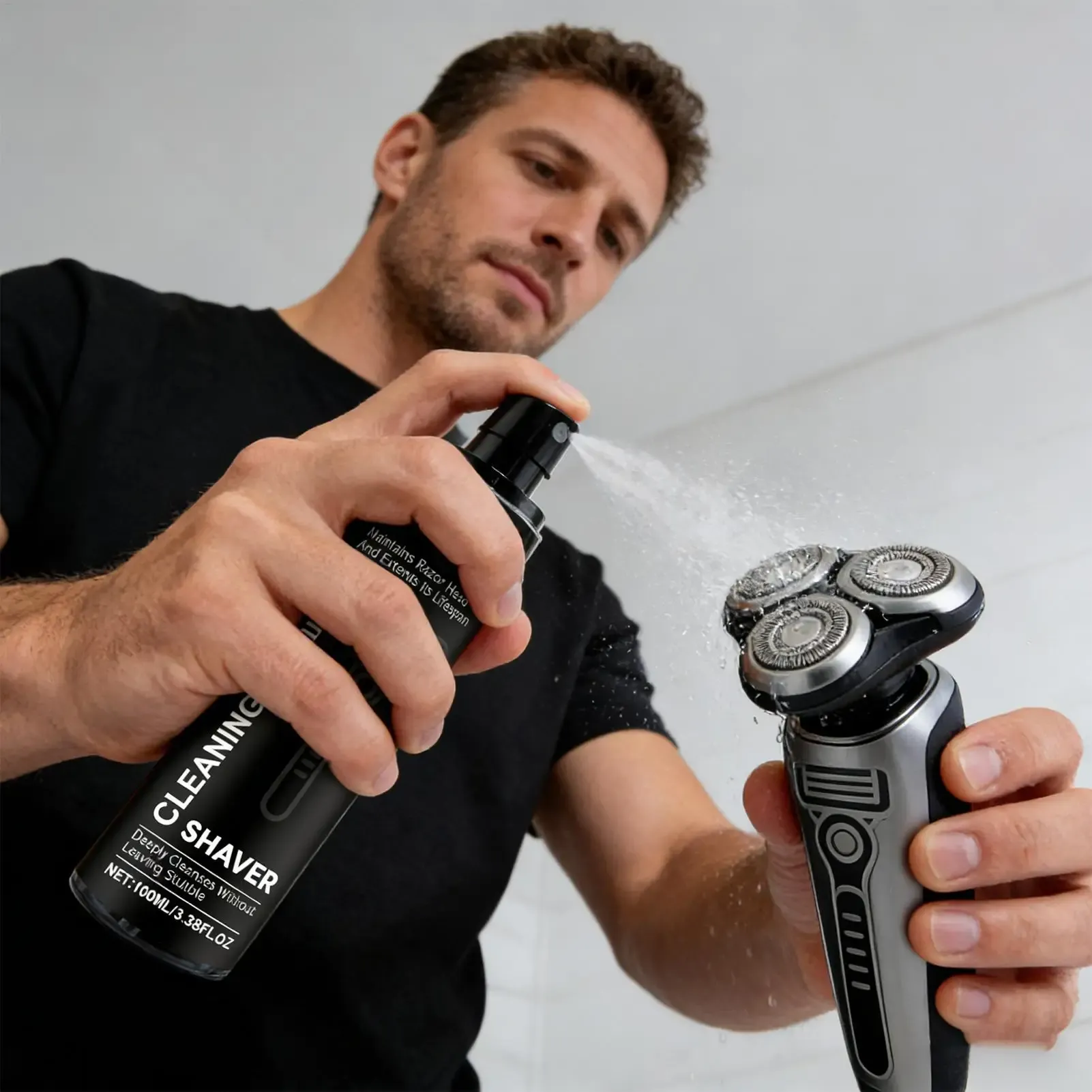 Spray Nettoyant pour Rasoir Électrique 100 ml – Nettoyage, Lubrification et Protection Anti-Rouille pour Tondeuses à Barbe 5