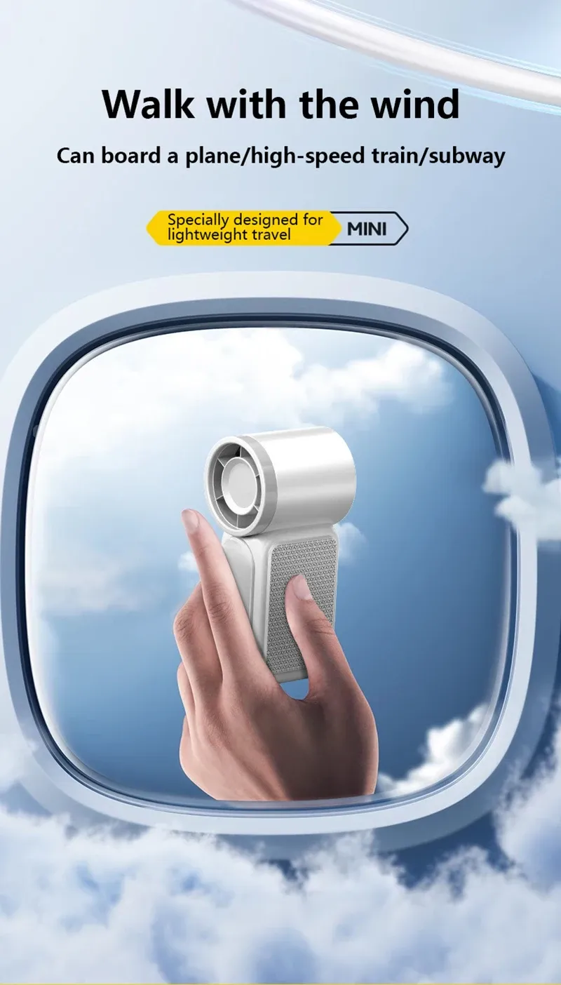 Mini ventilateur portable, pratique au quotidien