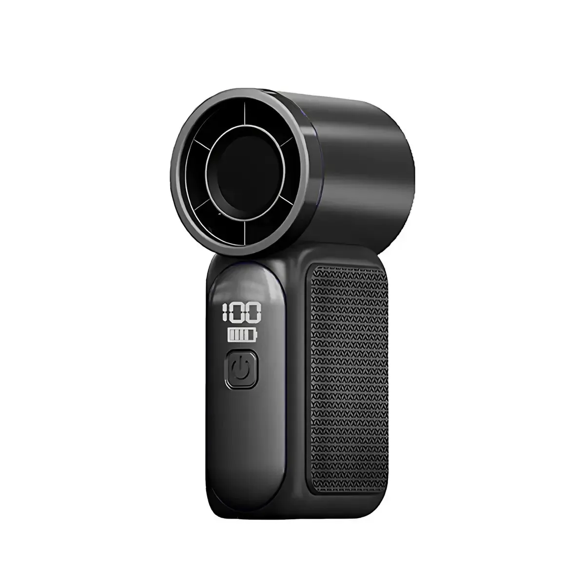Mini ventilateur portable rechargeable USB-C, 5 vitesses, affichage numérique, pour bureau et extérieur 10