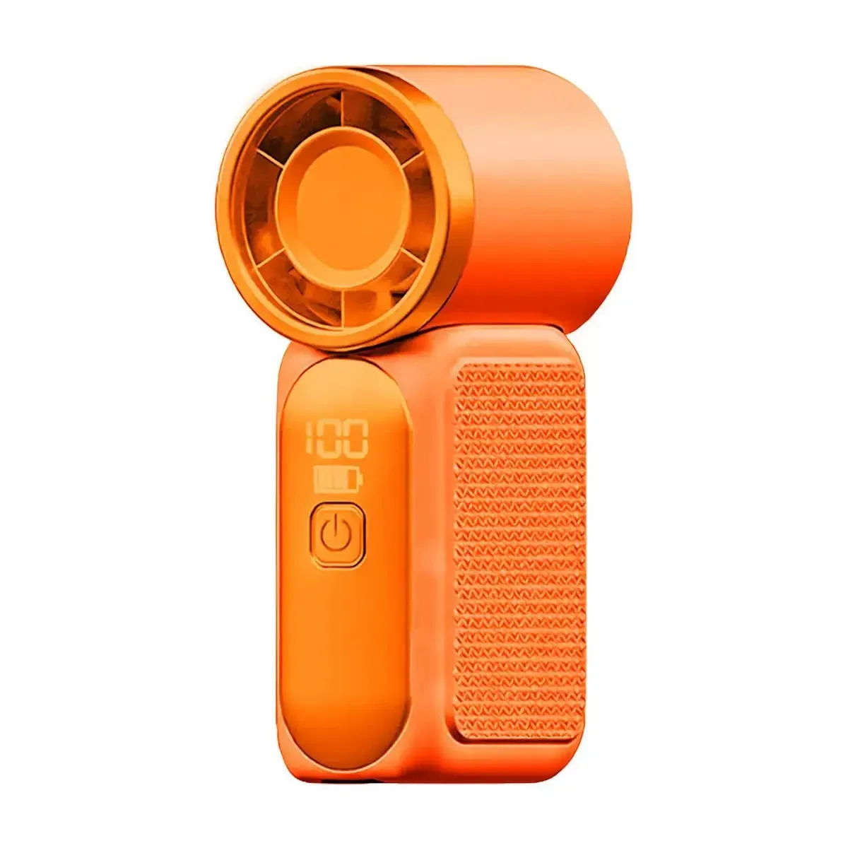 Mini ventilateur portable rechargeable USB-C, 5 vitesses, affichage numérique, pour bureau et extérieur 8