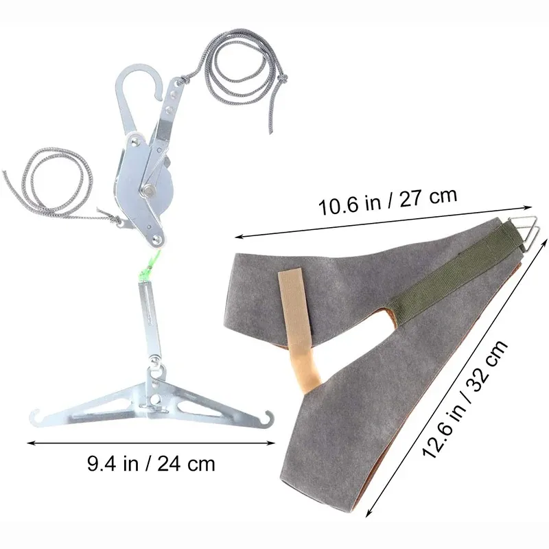 Détail du kit de traction cervicale