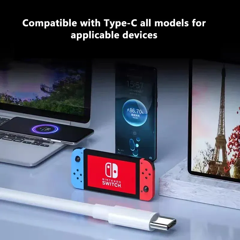 Câble USB-C vers USB-C Power Delivery 100 W, charge rapide pour Huawei, Samsung, Xiaomi, MacBook et iPad 2