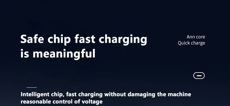 Câble de charge USB-C, détail des connecteurs