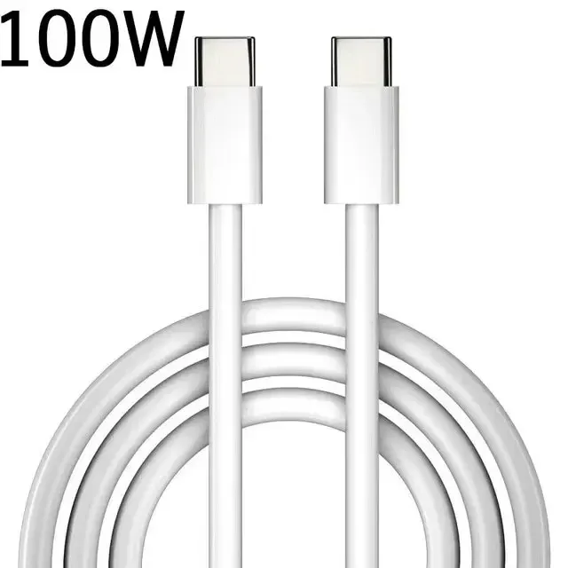 Câble USB-C vers USB-C Power Delivery 100 W, charge rapide pour Huawei, Samsung, Xiaomi, MacBook et iPad 7