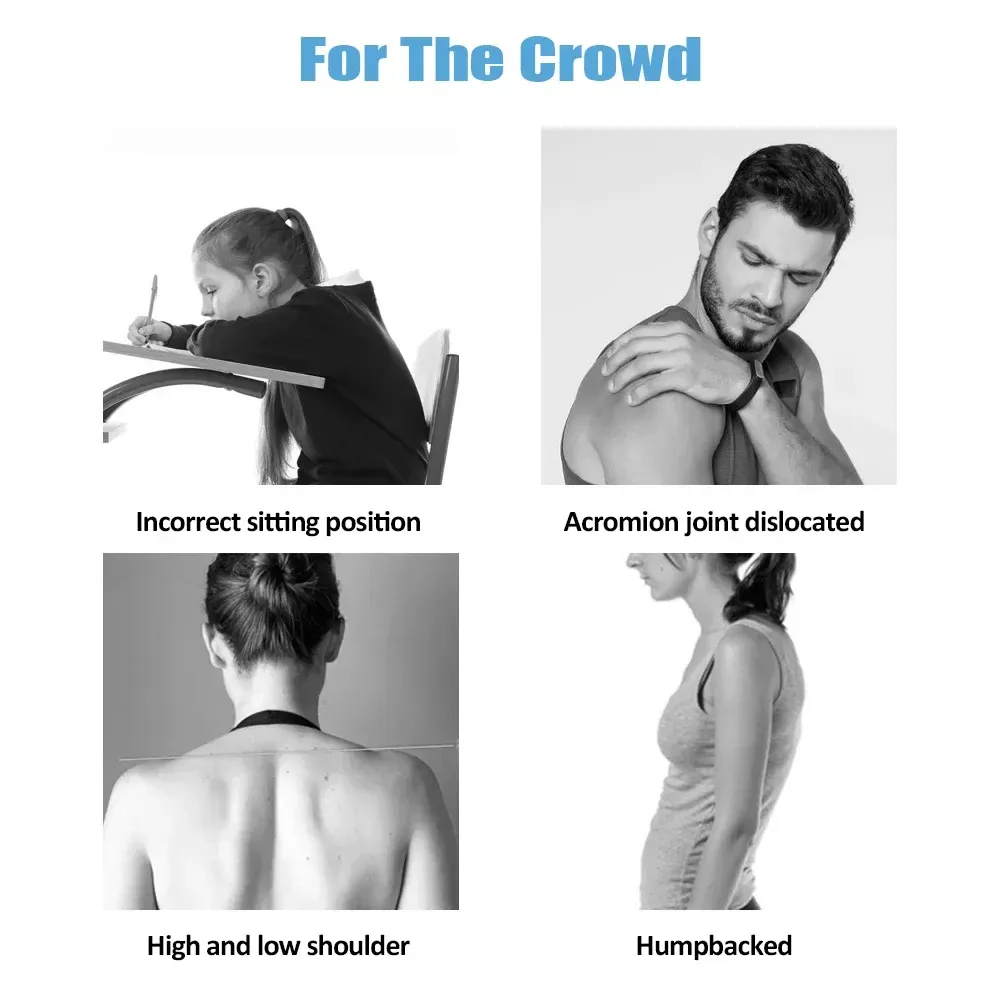 Correcteur de posture, finition et ajustement