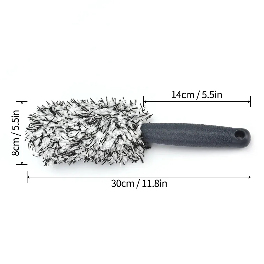 Brosse de lavage, vue finale