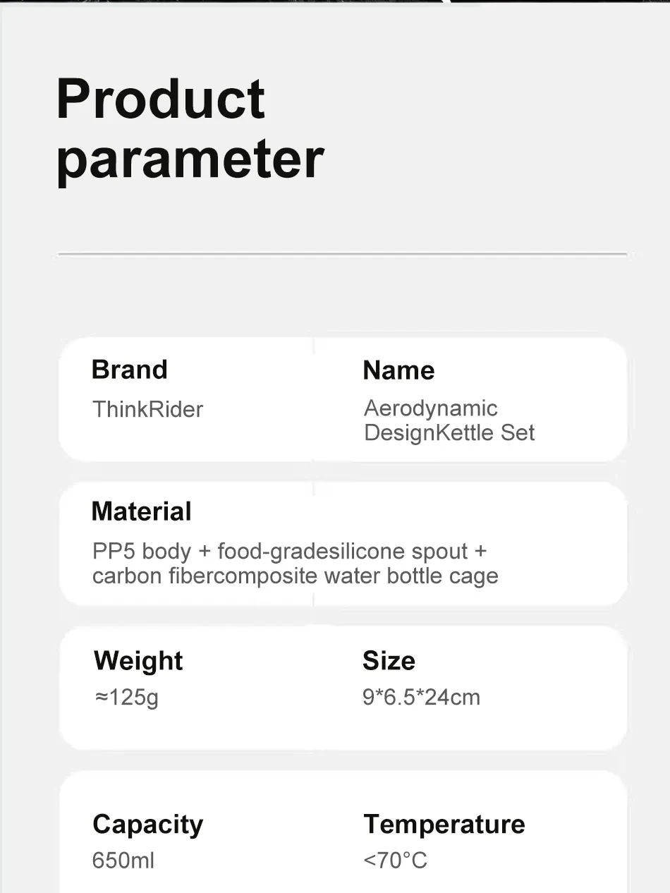 Support de bouteille ThinkRider installé sur un cadre de vélo