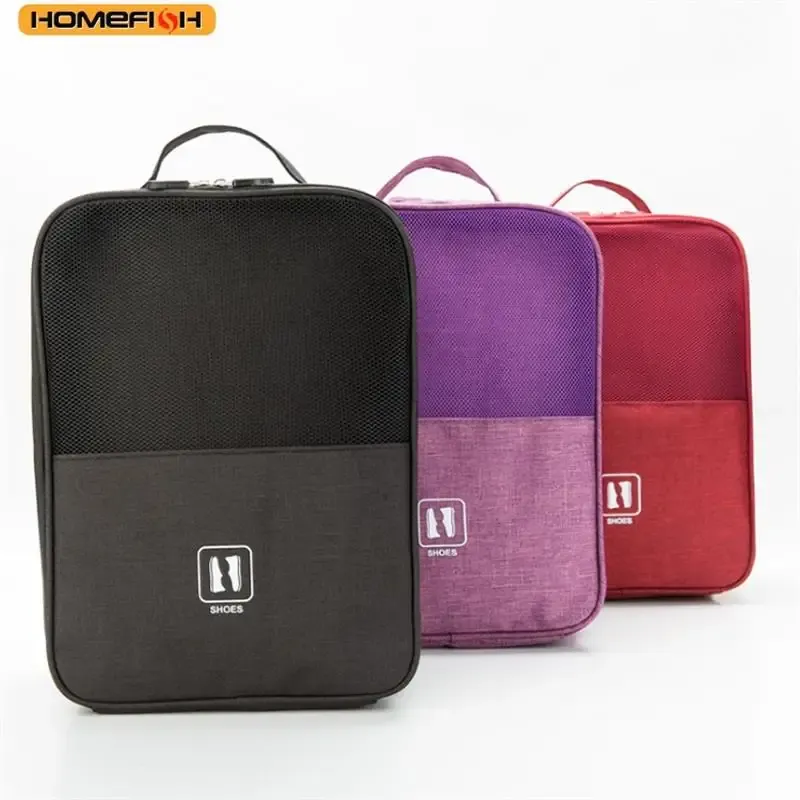 Sac organisateur de voyage multifonctionnel HOMEFISH pour chaussures, vêtements et cosmétiques 5