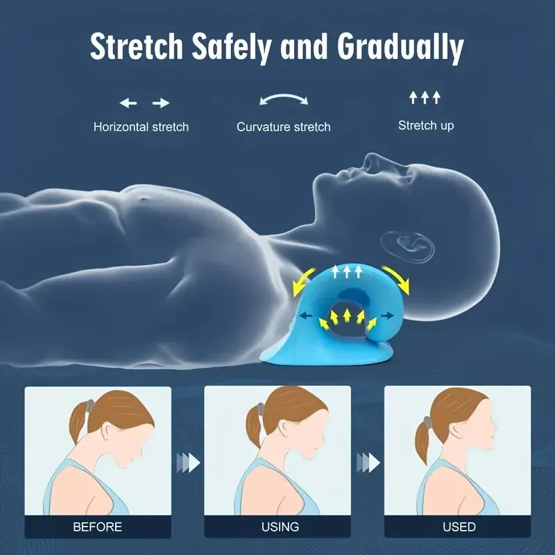 Oreiller de massage en situation d'utilisation