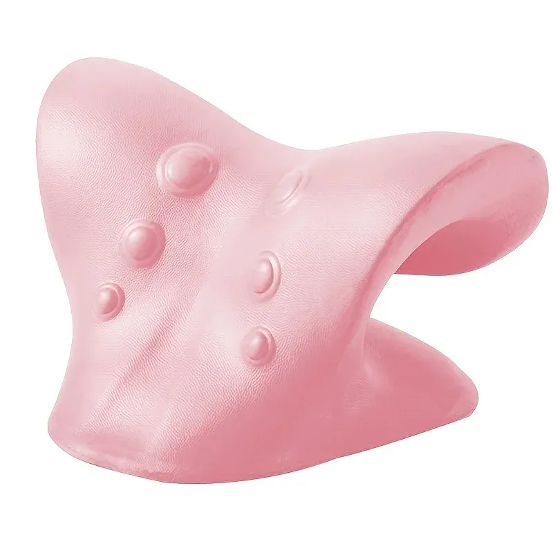 Oreiller de massage en EVA pour le cou et les épaules, favorisant la relaxation et l'alignement de la colonne cervicale 8
