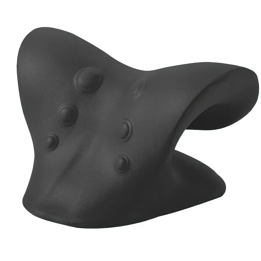 Oreiller de massage en EVA pour le cou et les épaules, favorisant la relaxation et l'alignement de la colonne cervicale 7