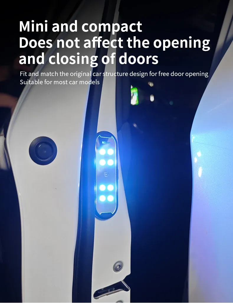 Éclairage LED de portière, mise en lumière nocturne