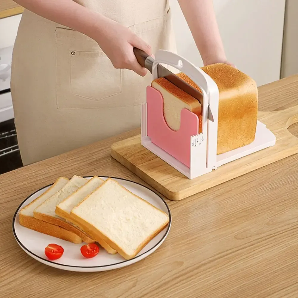 Support pliable multifonctionnel pour trancher le pain grillé et le pain maison 2
