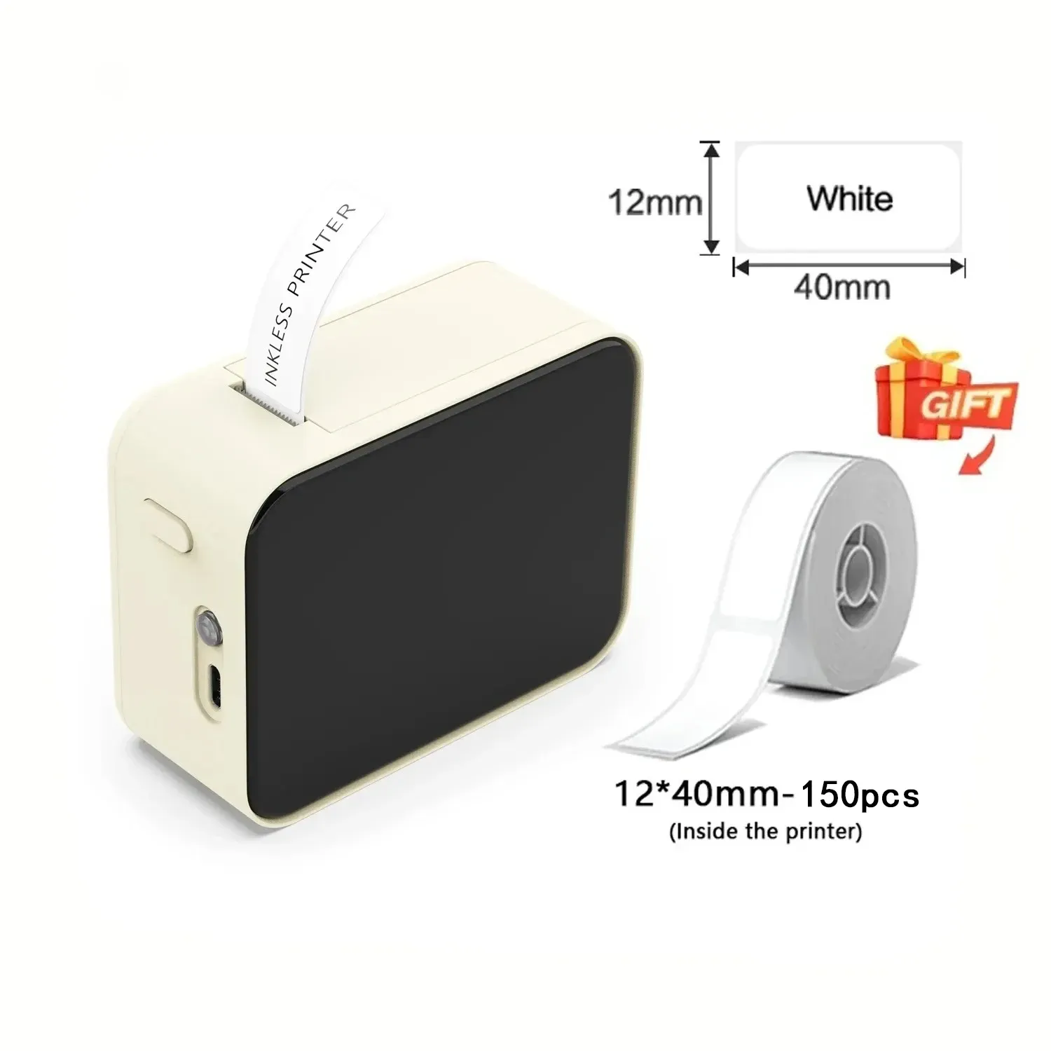 Imprimante thermique portable MarkLife P15 – Étiqueteuse sans fil Bluetooth pour usage domestique et professionnel 9