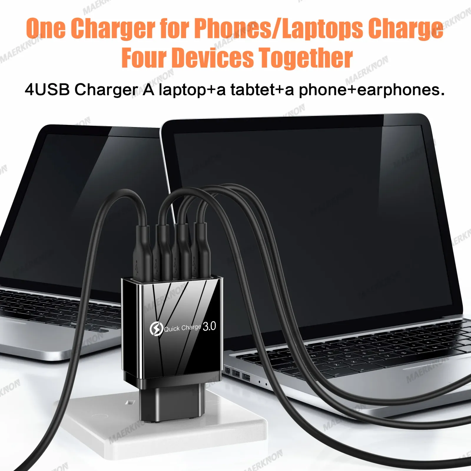 Chargeur en situation d'utilisation quotidienne