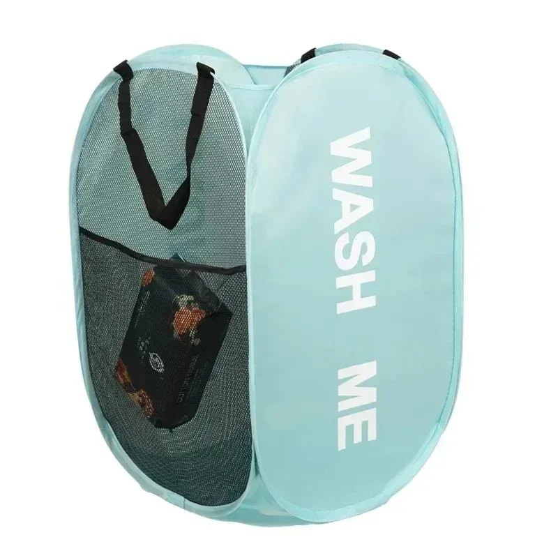 Panier à linge en maille pliable, vue finale