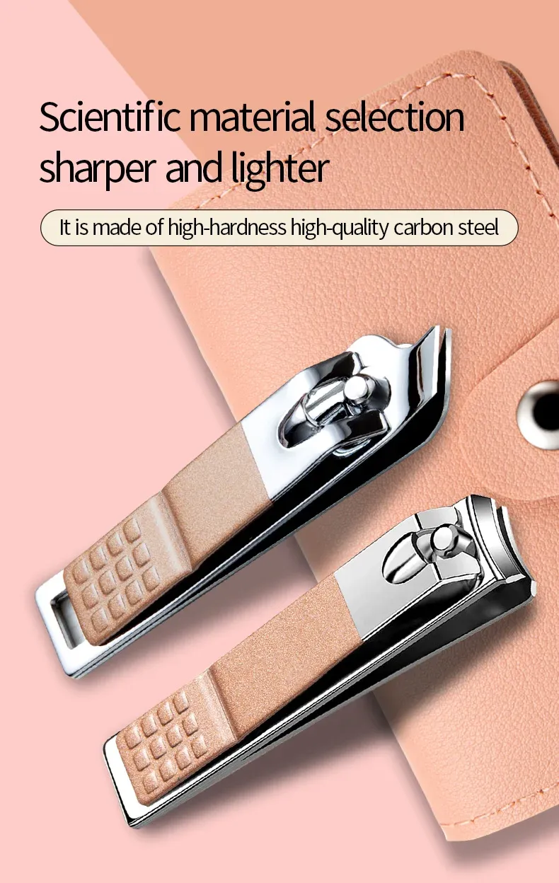 Coupe-ongles en utilisation