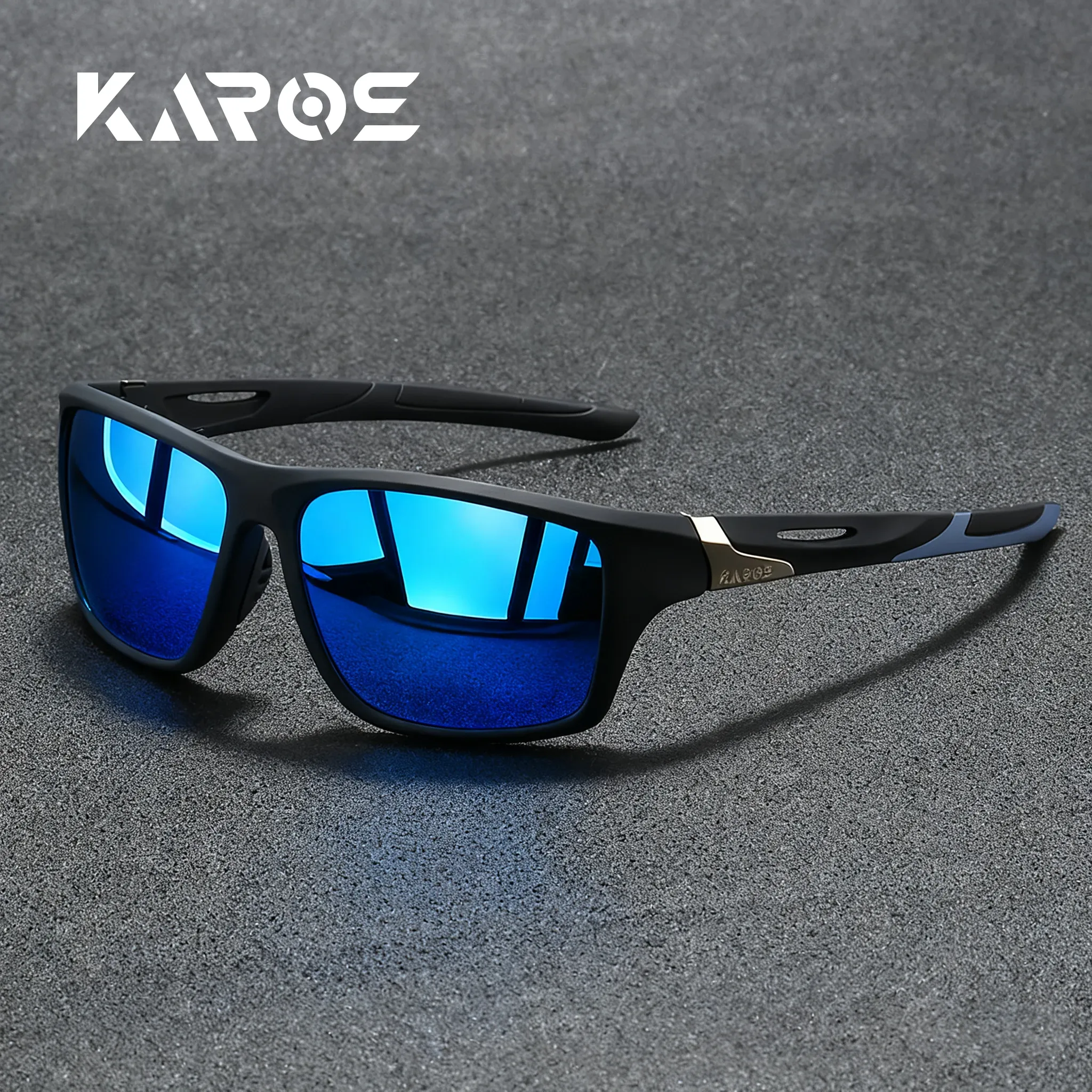 Lunettes de soleil polarisées KAROS Sports unisexes avec filtre UV400, idéales pour la pêche, le camping et les sports nautiques, offrant une clarté optimale 5