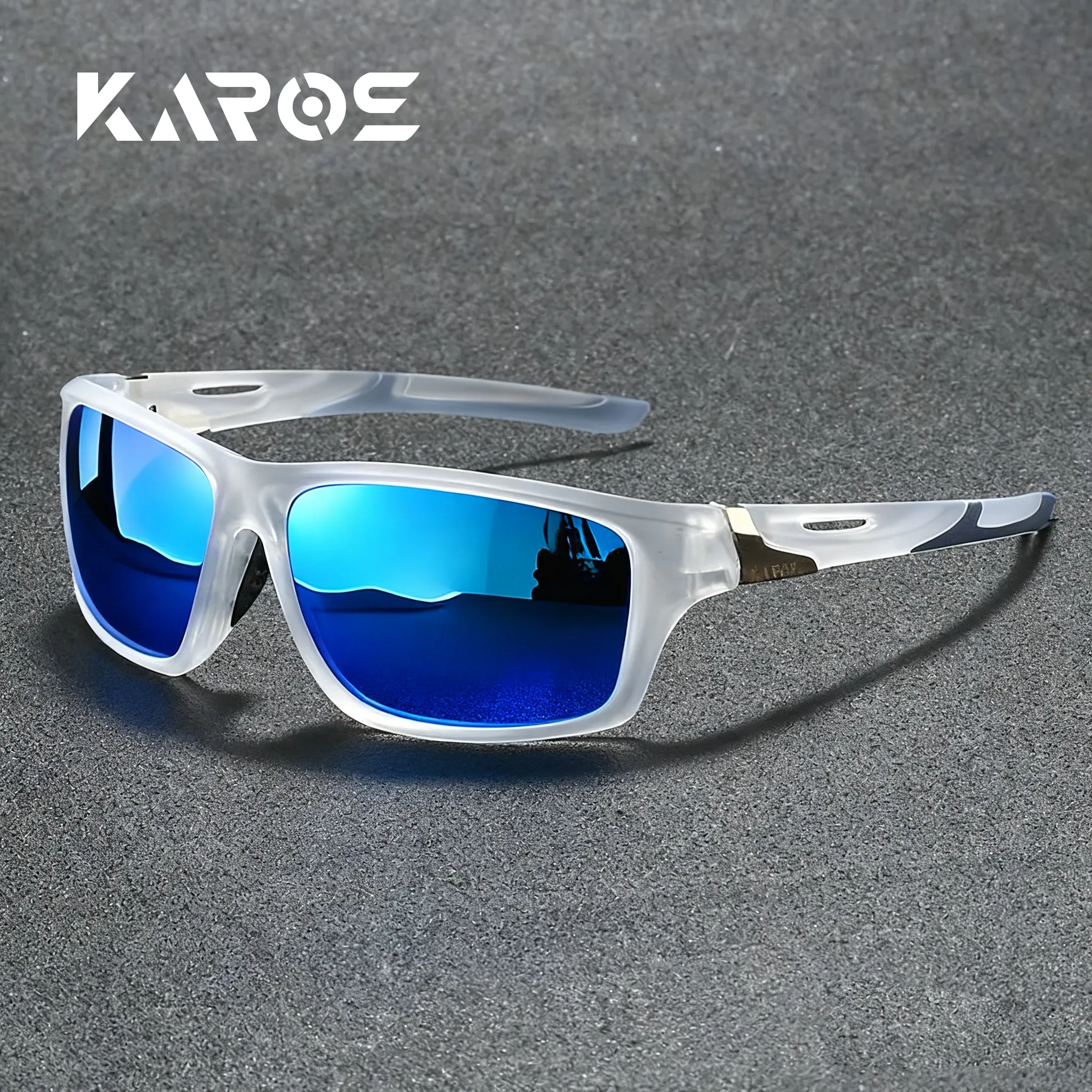 Lunettes de soleil polarisées KAROS Sports unisexes avec filtre UV400, idéales pour la pêche, le camping et les sports nautiques, offrant une clarté optimale 6