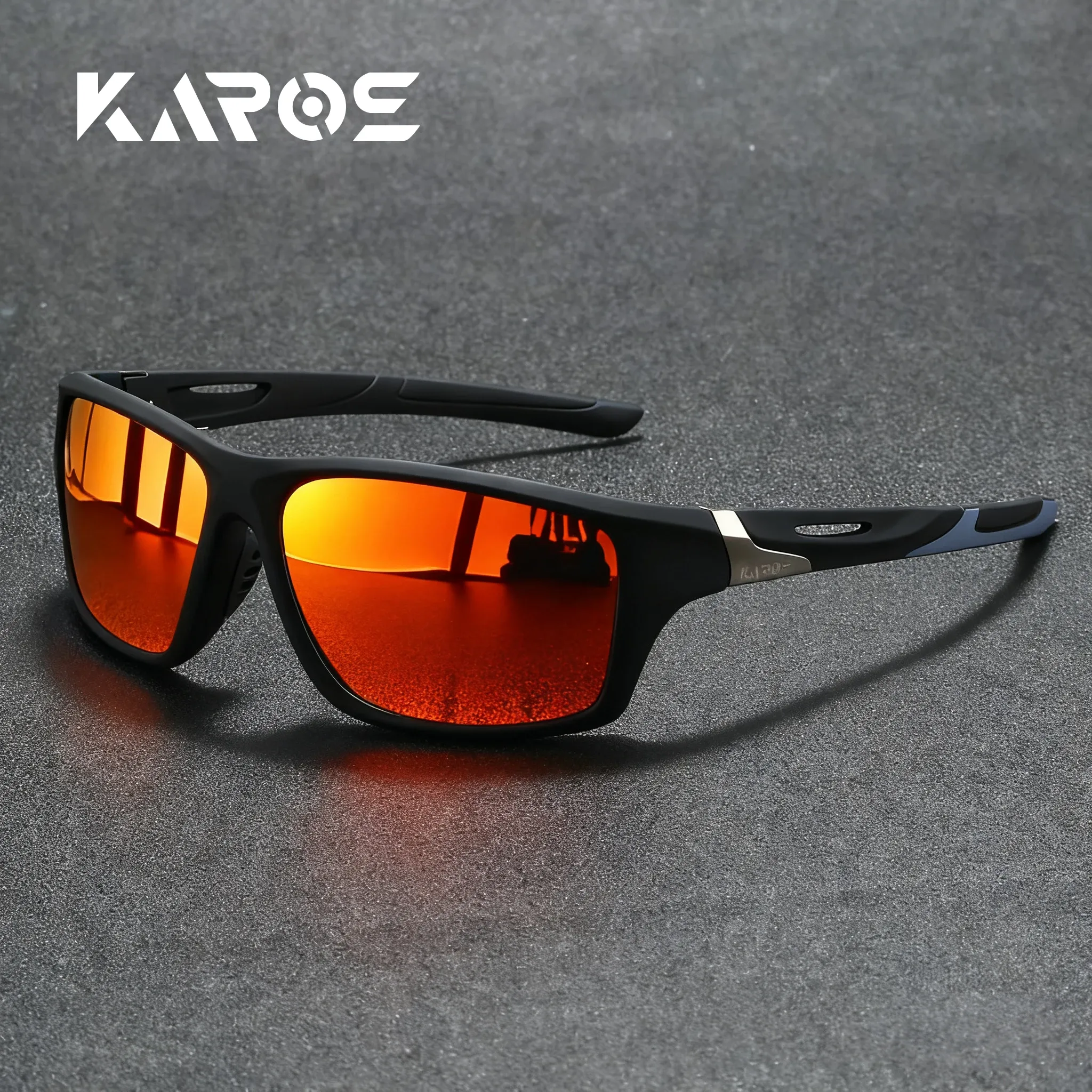 Lunettes de soleil polarisées KAROS Sports unisexes avec filtre UV400, idéales pour la pêche, le camping et les sports nautiques, offrant une clarté optimale 12