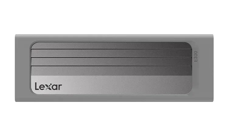 Lexar E300 - détail de la coque