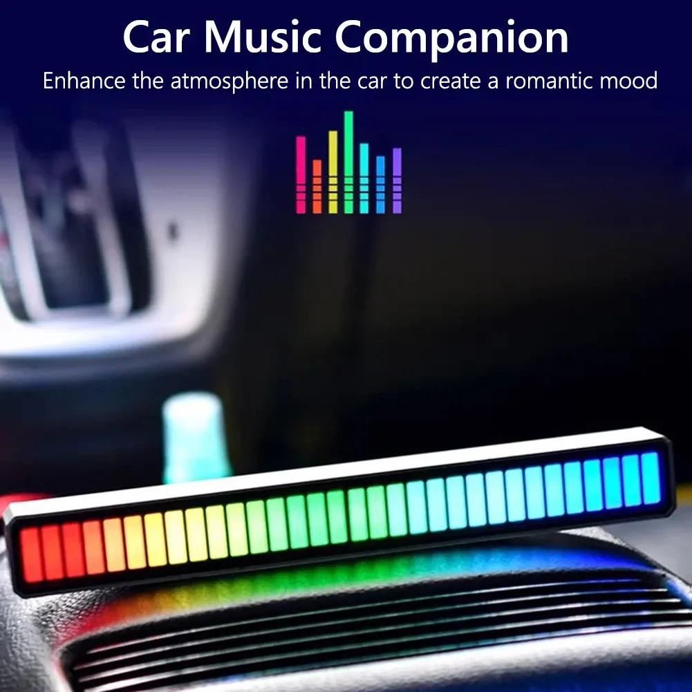 Barre lumineuse RGB réactive à la musique en ambiance
