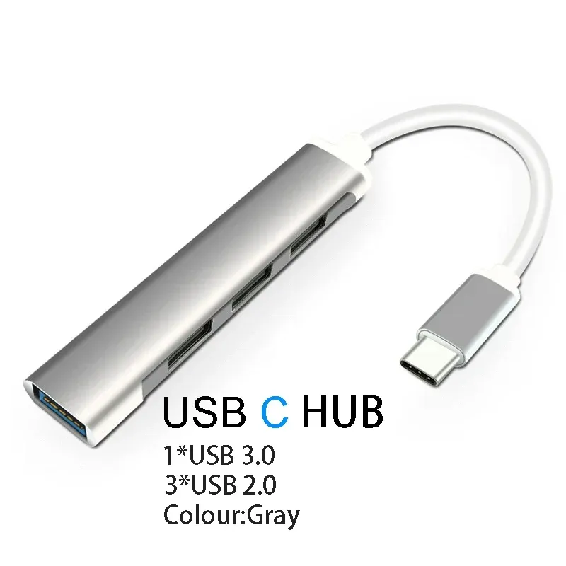 Hub USB 3.0 Airies pour ordinateur portable, adaptateur USB-C 6 en 1 avec charge PD, HDMI, RJ45, lecteur de cartes TF/SD et ports USB 3.0 11