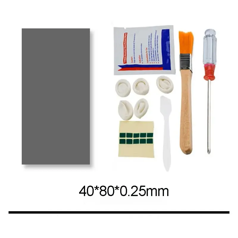 Pâte thermique Honeywell PTM7950, pad conducteur en silicone à changement de phase PTM 7950 pour dissipateur thermique GPU CPU 80x80 10